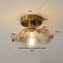DecorBites™ Glass LED Ceiling Lamp Modern Copper Socket Ceiling Lights