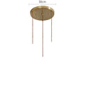 DecorBites™ Green Glass LED Pendant Lamp with Copper Wood Handle for Modern Nordic Home Decor