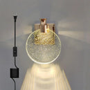DecorBites™ Crystal Wall Lamp LED Modern Glass Gold Luxury Lighting