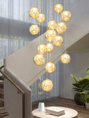 DecorBites™ Crystal Ceiling Chandelier for Modern Loft Living Room, Home, Hotel, Kitchen, Bedroom Lighting