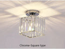 DecorBites™ Crystal LED Chandelier for Aisle, Hallway, and Living Spaces