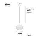 "DecorBites™ 7-12W COB LED Chandelier Lighting Hanging Lamps for Dinning Room"