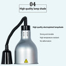 DecorBites™ Electric Food Heat Lamp: Telescopic Pendant Light for Restaurant's Kitchen Fixtures