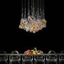 DecorBites™ Glass Ball LED Pendant Light Fixture for Home Decor and Lighting in Various Rooms