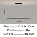 DecorBites™ LED Pendant Lamp - Minimalist Hanging Light for Dining Room & Home Decor