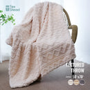 DecorBites™ Cozy Knit Blanket for Home & Travel - Soft & Warm Throw Blanket