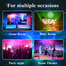 DecorBites™ Galaxy Astronaut Starry Projector Night Light for Bedroom Kids Gift