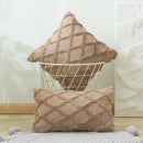 DecorBites™ Diamond Solid Embroidery Cushion Cover - Modern Home Decor
