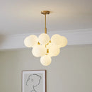 DecorBites™ Glass Globe Pendant Lamp: Modern Luxury for Home Decor & Restaurant Lighting