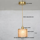 DecorBites™ Crystal Glass LED Pendant Light Fixture, Adjustable Height, Modern Luxury Design