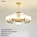 DecorBites™ Jade Pendant Lamp: European Luxury for Living Room, Villa, Dining Room, Bedroom