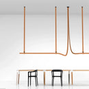 DecorBites™ Leather Belt Chandelier Pendant Light for Modern Minimalist Home Decor