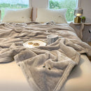 DecorBites™ Coral Velvet Summer Blanket: Extra Soft, Skin-friendly, Machine Washable