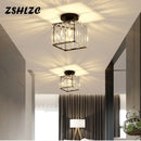 DecorBites™ Crystal LED Ceiling Light for Home Decor, Modern Aisle Light Fixture for Bedroom Living Room