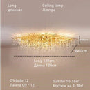 DecorBites™ Crystal Water Drop Chandelier – Luxury Ceiling Light for Hotels, Restaurants, Villas