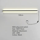 DecorBites™ Dimmable Long Wall Lamp: Stylish Bedroom Light Strip for Master Bedroom, TV Background, Sofa Decor