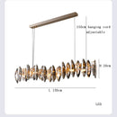 DecorBites™ Crystal LED Chandelier: Modern Luxury Indoor Hanging Lamp, Living Room Decor