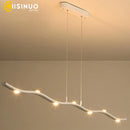 DecorBites™ LED Wave Pendant Light for Office Dining Living Room Decor