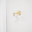 DecorBites™ Clear Glass LED Wall Lights Pull Chain Switch Modern Bedside Lamp
