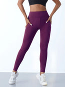 Yoga Leggings Women Striped Slim Sports Pants