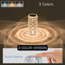 DecorBites™ Crystal LED Night Light, USB Rechargeable Ambient Lamp for Room Decor