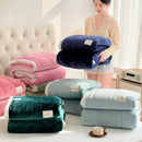 DecorBites™ Cozy Imitation Lamb's Wool Blanket - Warmth for Beds, Adults & Kids