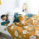 DecorBites™ Cotton Throw Blanket - King Size, Soft & Breathable