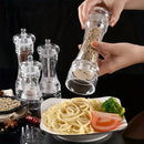 DecorBites™ Acrylic Manual Pepper Grinder | Transparent Salt and Spices Mill Shaker
