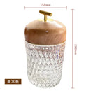 DecorBites™ Conical Crystal Bedside Lamp: Elegant LED Reading Light for Home Decoration & Atmosphere