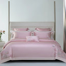 DecorBites™ Cotton Flowers Embroidery Bedding Set with Soft Silky Finish