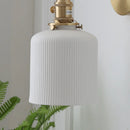 DecorBites™ Ceramic Knob Switch Wall Light by IWHD - Modern LED Sconce for Bedroom, Hallway & Bathroom