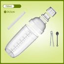 DecorBites™ Cocktail Shaker: Bartender's Beverage Mixer for Champagne & Cocktails