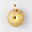 DecorBites™ Green Crystal Wattle Circle Wall Lamp - Nordic Minimalist Art Deco Lights