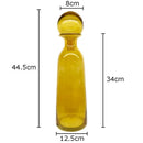 DecorBites™ Amber Glass Vase Hydroponics Desk Decoration Modern Home Decor