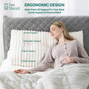DecorBites™ Headboard Wedge Pillow - Triangular Bed Rest Support & Reading Bolster