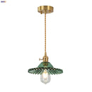 DecorBites™ Green Glass LED Pendant Lights | Nordic Modern Kitchen Hanging Lamp Fixtures