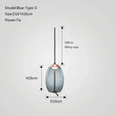 DecorBites™ Glass Knot Pendant Chandelier Light for Bedroom Kitchen Dining Room