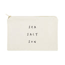 Sea Salt Sun Cotton Canvas Cosmetic Bag