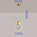 DecorBites™ Crystal LED Chandelier: Modern 5head Highlight for Bedroom, Bar, Study Room Decor