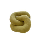 DecorBites™ Kids Comfort Knotted Cushion: Handmade & Bendable for Couch, Bed, Car, Office.