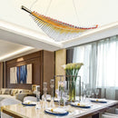 DecorBites™ Leaf-Shaped Dining Table Chandelier | Art Decor Room Lustres