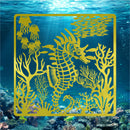 Seahorse Jellyfish Scene