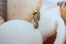 Seahorse Gold Lapel Pin