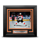 Sean Couturier Skating as Captain Philadelphia Flyers 8" x 10" Framed Hockey Photo