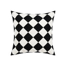 DecorBites™ Daisy Yellow Floral Geometric Pillow Cover - Soft Cozy Embroidery for Living Room