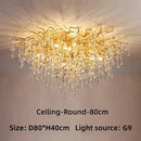 DecorBites™ Crystal Ceiling Chandelier: Modern Luxury for Living, Dining, Bedroom, Hotel, Hall, Home Decor
