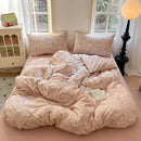 DecorBites™ Double-Layer Cotton Bedding Set - High-Quality, Ultra Soft Quilt Set