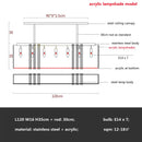 DecorBites™ Crystal LED Chandelier: Modern Luxury Dining Room Kitchen Lighting Fixtures
