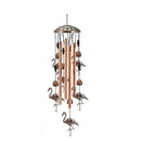 Butterfly Bird Wind Chimes Outdoor Hanging Creative Shape Metal Windchime Crisp Sound Tube Wind Chime Pendant Garden Ornament