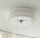 DecorBites™ Cream Medieval Glass Ceiling Lamp for Living Room, Dining Room, Bedroom & Study